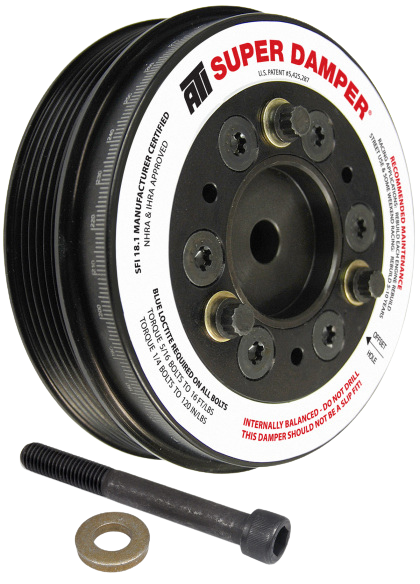 ATI Damper - 5.74in - Alum - 6 Grv - Mini Cooper S - 1.6L - 2 Percent OD - 1Pc