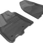 3D MAXpider 2013-2020 Toyota Sienna Kagu 1st Row Floormat - Black L1TY13111509
