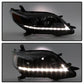 Spyder 2015-2017 Toyota Sienna Projector Headlights - DRL LED - Black PRO-YD-TSEN15-DRL-BK 5084002