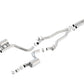 Borla 15-16 Dodge Charger Hellcat 6.2L V8 ATAK Catback Exhaust w/ Valves No Tips Factory Valance 140669