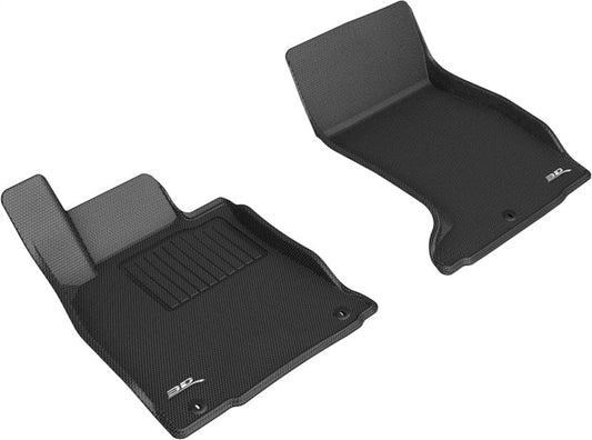 3D MAXpider 2019-2023 Genesis G70 AWD Kagu 1st Row Floormat - Black L1GS00411509