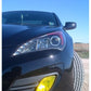 Spyder Hyundai Genesis 10-12 Projector Halogen Model- LED Halo DRL Blk PRO-YD-HYGEN09-DRL-BK 5034250