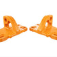 Ford Racing 2021+ Bronco Front Bumper Tow Hooks - Orange (Pair) M-18954-BO