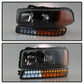 SPYDER xTune GMC Sierra 99-06 /Yukon 00-06 Headlights & LED Bumper Lights - Black HD-JH-GS99-LED-SET-BK 9037399