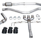 AWE Tuning 2024 Acura Integra Type S DE5 FWD Track Edition Exhaust w/ Triple Diamond Black Tips 3020-53335