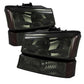 SPYDER Xtune Chevy Silverado 2500HD 03-06 Crystal Headlights w/ Amber Lights Smoke HD-JH-CSIL03-AM-SM-SET 5064523