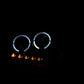 Anzo 2004-2008 Ford F-150 Projector Headlights w/ Halo and LED Black G2