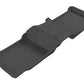3D MAXpider 2011-2019 Ford Explorer Kagu 2nd Row Floormats - Black L1FR03621509