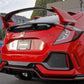 PERRIN Performance Rear Tow Hook Kit Red Honda Civic Type R 2017+ / SI 2017+ | PHP-BDY-251RD