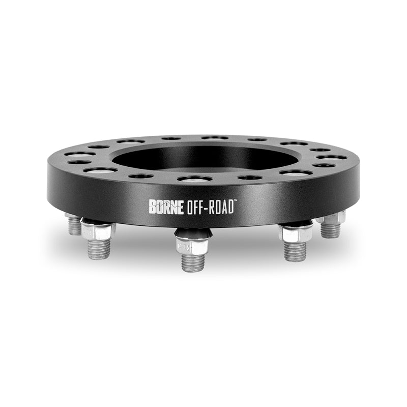 Borne Off-Road Wheel Spacers 8x180 124.1 38.1 M14 Black BNWS-009-381BK