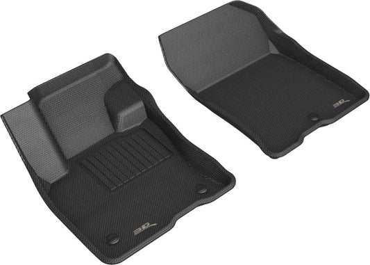3D MAXpider 21-24 Ford Bronco Sport Kagu Black R1 For Vinyl Floors L1FR14311509