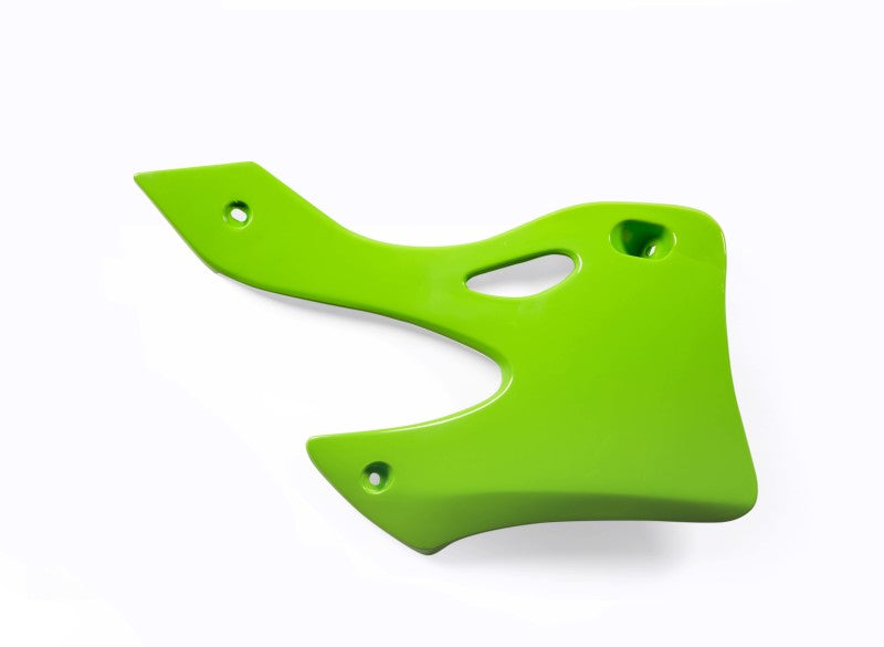 Acerbis 99-02 Kawasaki KX125/250 Radiator Shroud - Green 2071340006