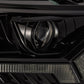 AlphaRex 2019+ Ford Ranger PRO-Series Proj Headlights Plank Style Alpha Black w/Seq Signal/DRL 880119 *Discontinued