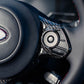OLM LE Dry Carbon Fiber Steering Wheel Covers - 2017-2024 Subaru BRZ / Toyota GR86