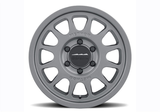 Ford Racing 21-23 Bronco (Excl Bronco Raptor) 17x8.5 Method Matte Gray Wheel Kit M-1007K-M1785G