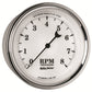 Autometer 3-3/8in O/T/W II Tach ATM1297
