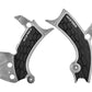 Acerbis 16-19 Yamaha YZ250F/YZ450F/YZ250FX/YZ450FX/WR250F/450F Frame Guards- X-Grip - Silver/Black 2689411015