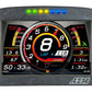 AEM CD-7G Carbon Flush Digital Dash Display w/ Internal 20Hz GPS & Antenna 30-5702F