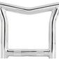 Burly Brand The Sid Bar 8in - Chrome B12-6030C