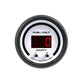 Autometer 52.4mm White Switchable 0-100 Fuel Level/8-18V Voltmeter Phantom Elite Digital Gauge 6709-PH
