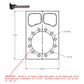 Camburg 4130 TT Bolt-on Spindle Snout Block CAM-010061