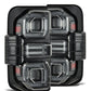 AlphaRex 21-24 Ford Bronco (Excl. Raptor) Nova-Series LED Tail Lights - Black 659010 *Discontinued