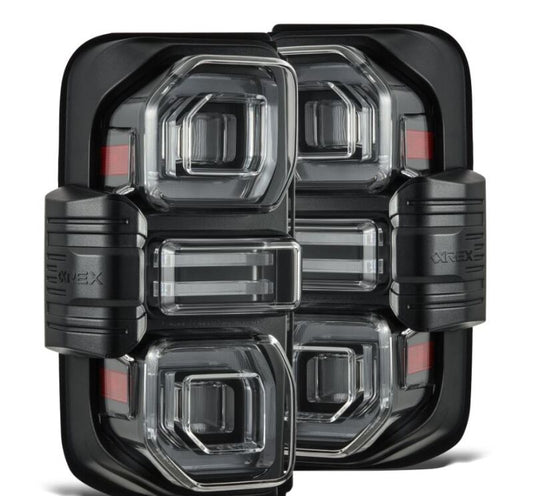 AlphaRex 21-24 Ford Bronco (Excl. Raptor) Nova-Series LED Tail Lights - Black 659010 *Discontinued