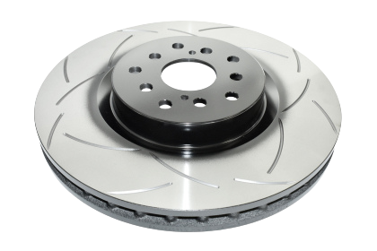 DBA 02-09 Subaru WRX STi 10 Stud Hole Front Slotted Street Series Rotor