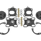BMR Suspension BMR 11- 14 Ford Mustang / Shelby GT500 Caster Camber Plates - Black Hammertone WAK751H