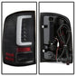 Spyder 07-13 GMC Sierra 1500 V2 Light Bar LED Tail Lights - Black (ALT-YD-GS07V2-LBLED-BK) 5084743