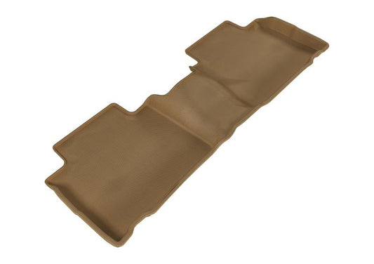 3D MAXpider 2014-2020 Nissan Rogue Kagu 2nd Row Floormats - Tan L1NS06821502