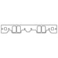 Cometic Gasket Cometic Chevy Gen1 Small Block V8 .031in Fiber Intake Mani Gskt Set C5414-031