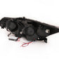 Anzo 2009-2012 Acura Tsx Projector Headlights w/ Halo Black (CCFL)