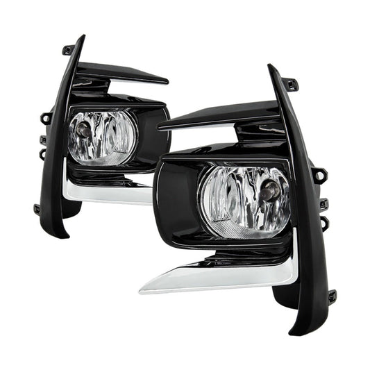 Spyder Toyota Sienna 2018-2019 OEM Fog Lights w/OEM Fit Switch - H8(Included) -  Clear 5086334