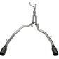 CORSA Performance Corsa 21-22 Dodge Ram TRX Crew Cab Baja Catback Exhaust Dual Rear Black Tip 21190BPC
