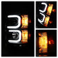 Spyder Chevy Silverado 1500 14-16 Projector Headlights Light Bar DRL Blk PRO-YD-CS14-LBDRL-BK 5079473
