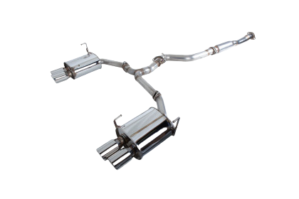 Revel Medallion Touring-S Catback Exhaust - Dual Muffler/ Quad Tip 15-17 Subaru Impreza WRX / Sti