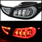 Spyder Hyundai Elantra 11-13 Light Bar LED Tail Lights Black ALT-YD-HYELAN11-LED-BK 5072788
