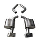 Corsa 15-19 Dodge Challenger 6.4L V8 2.75in Dual Rear Exit Axle-Back Sport GTX2 Polished Tips 21021