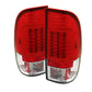 Spyder Ford F150 Styleside 97-03/F250 Version 2 LED Tail Lights Red Clear ALT-YD-FF15097-LED-G2-RC 5029140