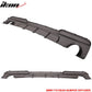 2011-2016 BMW F10 535i Sedan MP Style PP Rear Bumper Lip Diffuser
