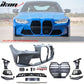 2019-2023 BMW G20 M3 Style Front Rear Bumper Retangular Tip&Side Skirt