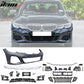 2019-2022 BMW G20 Black M340 Front Rear Bumpers M-Tech Side Skirts