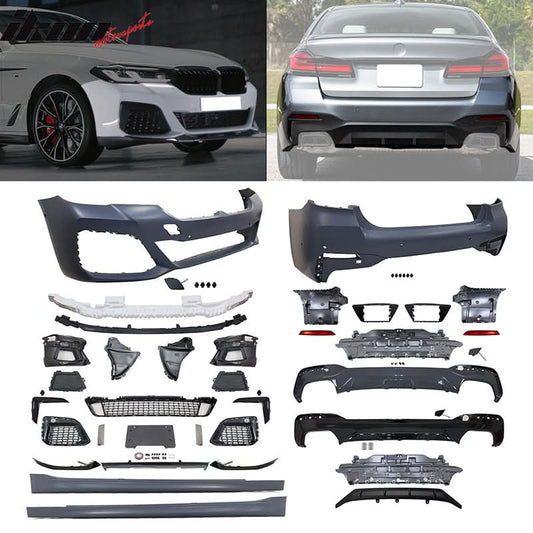 2021-2023 BMW G30 M Sport Front Rear Bumper Diffuser Lip Side Skirt