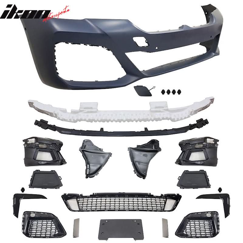 2021-2023 BMW G30 M Sport Front Rear Bumper Diffuser Lip Side Skirt