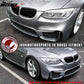 Fits 11-13 E92 E93 LCI M4 Conversion Front+Rear Bumper Polypropylene