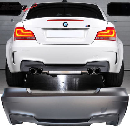 2007-2013 BMW E82 E88 128i 135i 1Series 1M Style Rear Bumper Cover PP