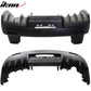 2008-2015 Mitsubishi Lancer EVO 1 Outlet Rear Bumper Conversion PP