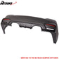 Fits 11-13 E92 E93 2Dr LCI M4 Conversion Front+Rear Bumper Kit PP