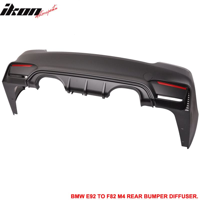 Fits 11-13 E92 E93 2Dr LCI M4 Conversion Front+Rear Bumper Kit PP